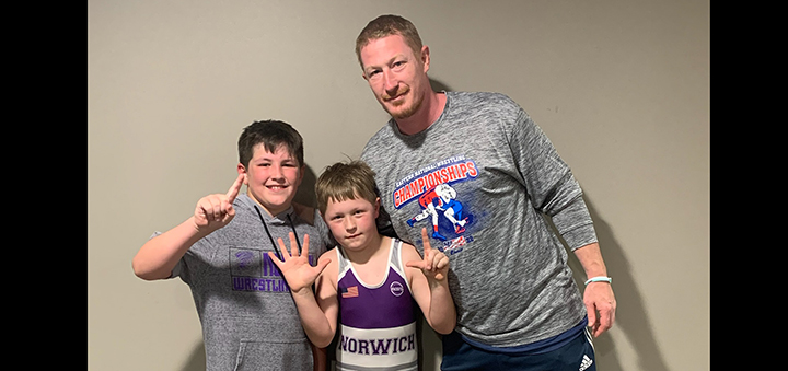 Norwich Youth Wrestling Competes in Maryland
